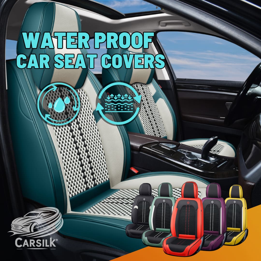 2023 Full Set Universal Breathable Waterproof Vehicle Leather Cover for Cars, SUV - Carsilks