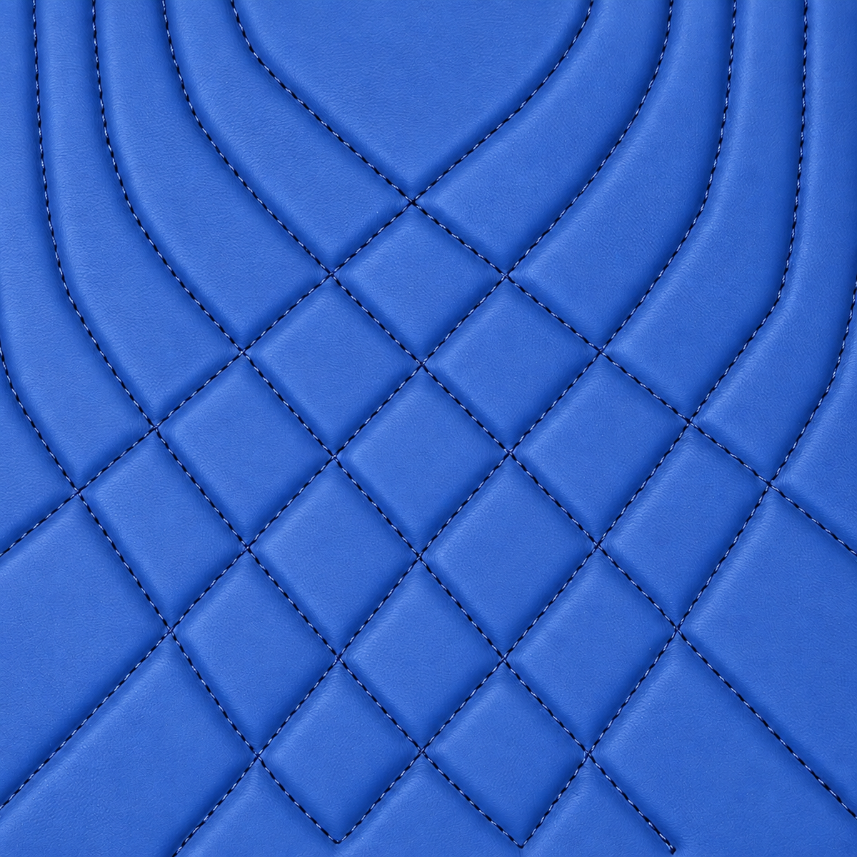 BLUE LINE STYLE NAPPA LEATHER BASE TRUNK CAR MAT