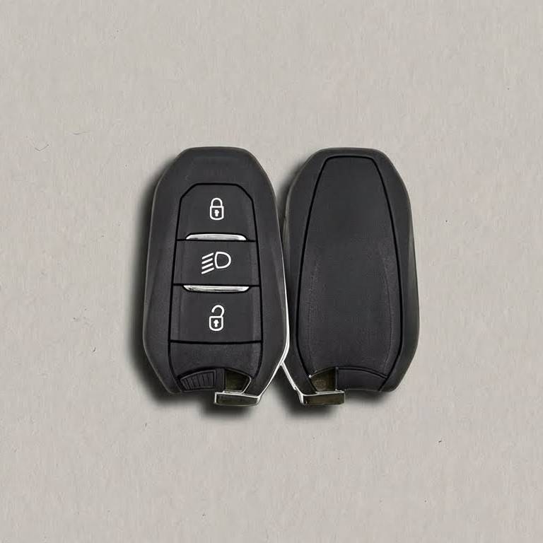 Premium Leather Key Fob for Peugeot - Carsilks