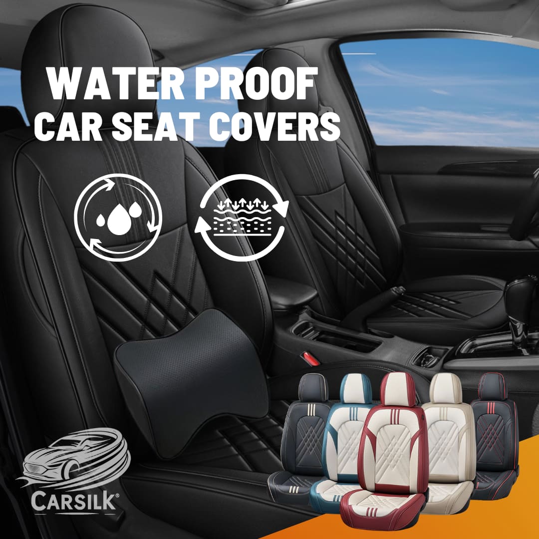 2024 Full Set Universal Breathable Waterproof Vehicle Leather Cover for Cars, SUV - Carsilks