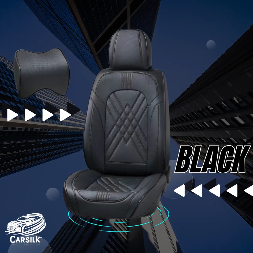 2024 Full Set Universal Breathable Waterproof Vehicle Leather Cover for Cars, SUV - Carsilks