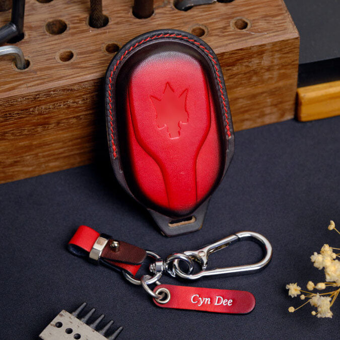 Premium Leather Key Fob for Maserati - Carsilks
