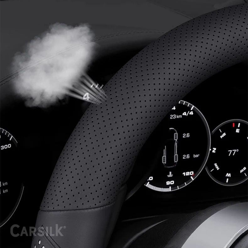 Nappa Leather Steering Wheel - Carsilks 