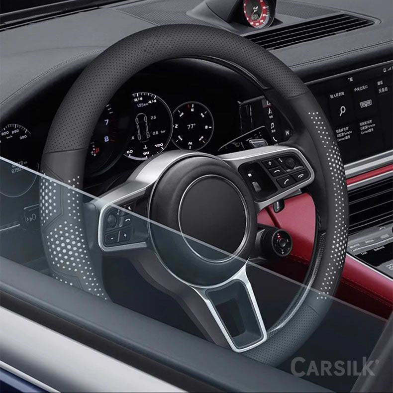 Nappa Leather Steering Wheel - Carsilks 