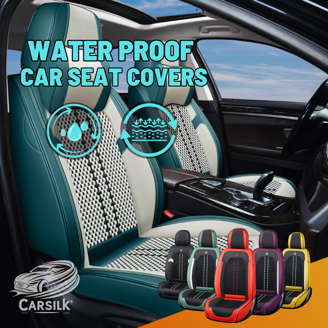 2023 Full Set Universal Breathable Waterproof Vehicle Leather Cover for Cars, SUV - Carsilks 