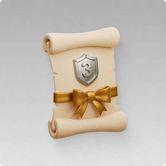 3 Years Warranty