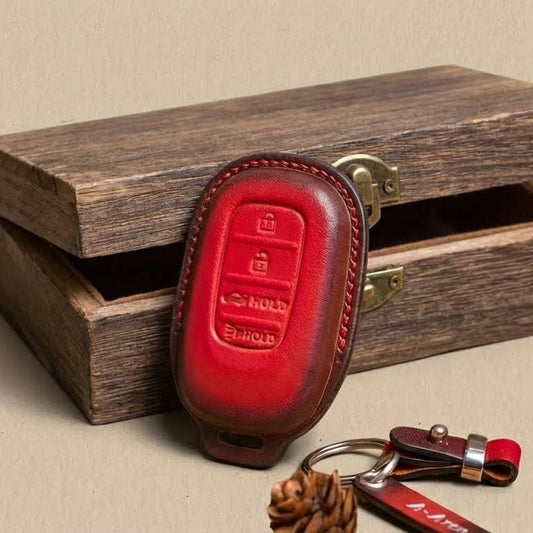 Premium Leather Key Fob for Honda - Carsilks 