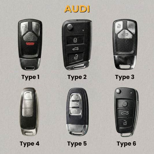 Premium Leather Key Fob for Audi - Carsilks 