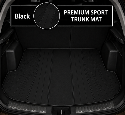 BLACK SPORT STYLE BASE TRUNK CAR MAT