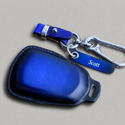 Premium Leather Key Fob for Cadillac