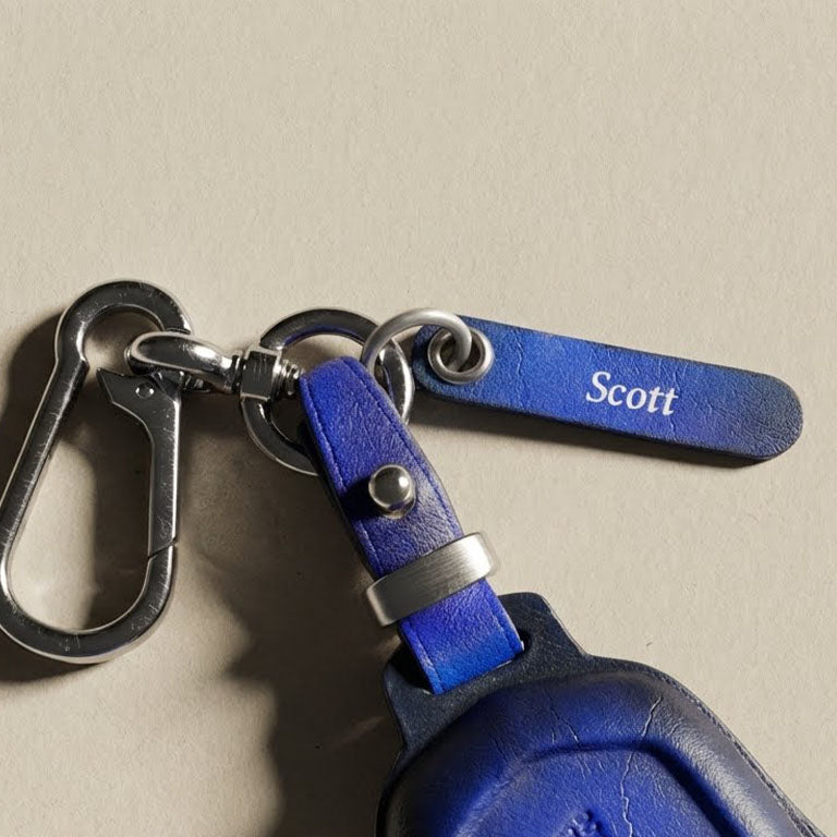 Premium Leather Key Fob for Cadillac