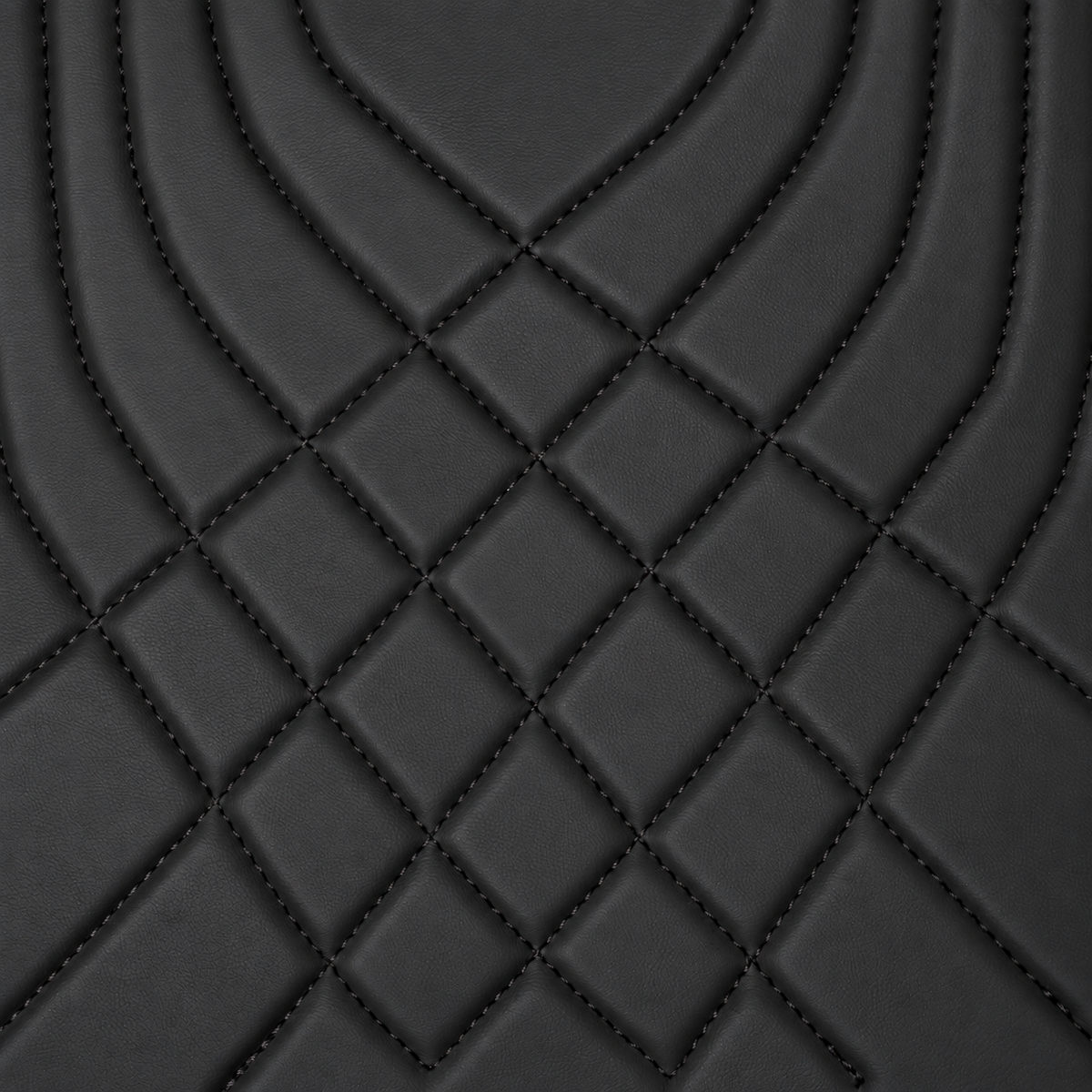 BLACK LINE STYLE NAPPA LEATHER BASE TRUNK CAR MAT