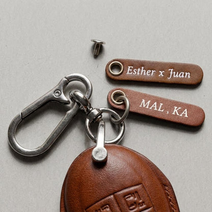 Premium Leather Key Fob for Chrysler