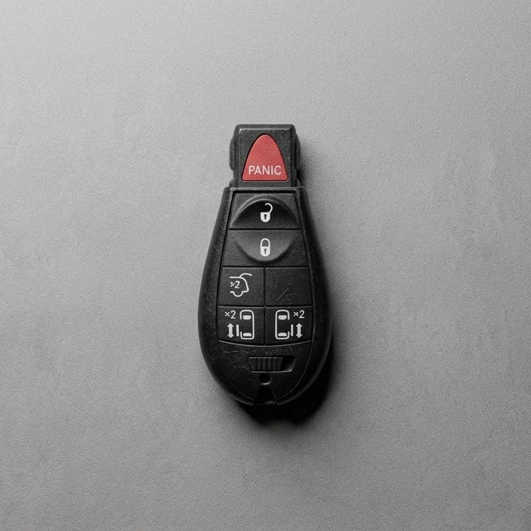 Premium Leather Key Fob for Chrysler