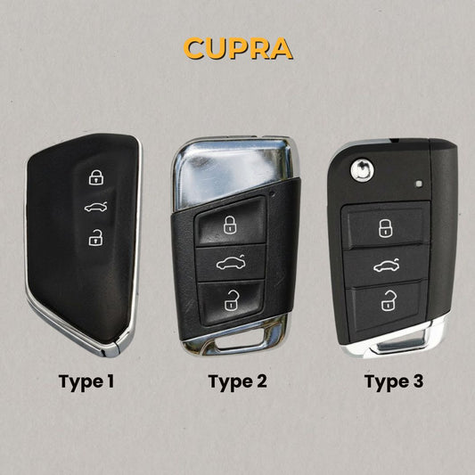 Premium Leather Key Fob for Cupra - Carsilks 