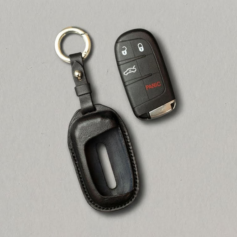 Premium Leather Key Fob for Fiat