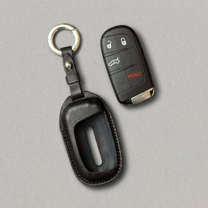Premium Leather Key Fob for Fiat