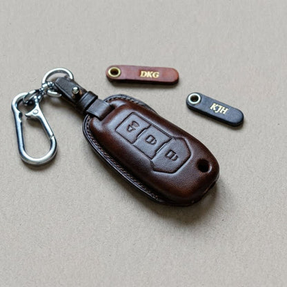 Premium Leather Key Fob for Ford