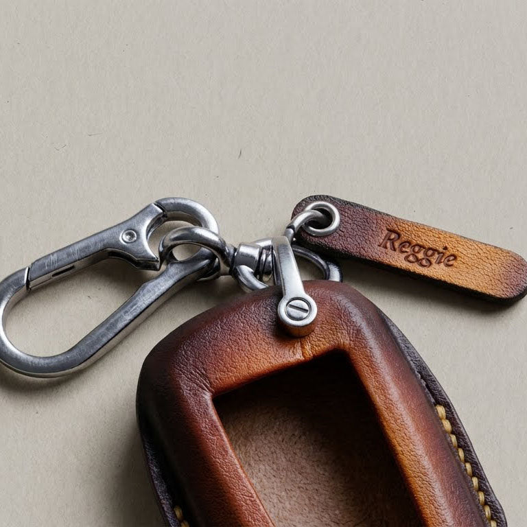 Premium Leather Key Fob for Ford