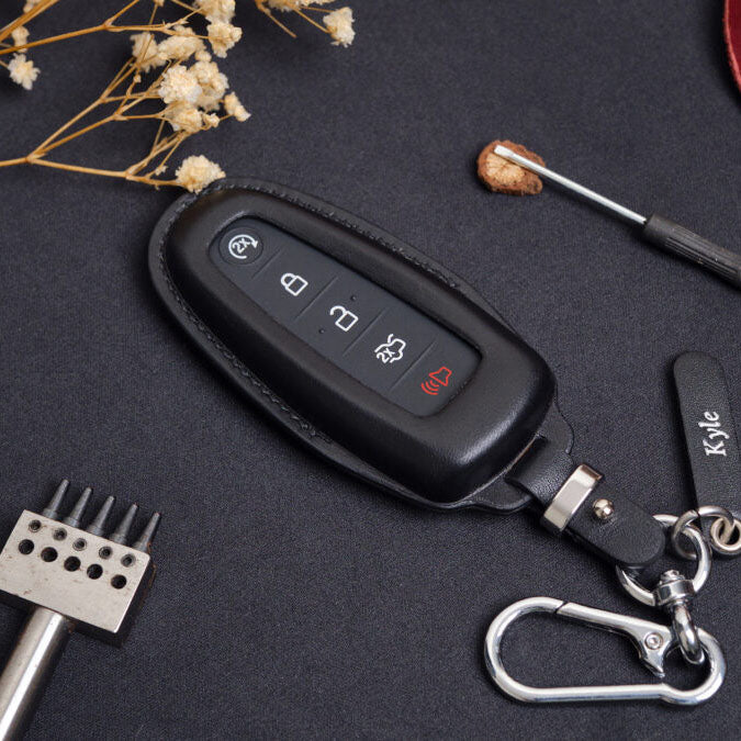 Premium Leather Key Fob for Ford - Carsilks 