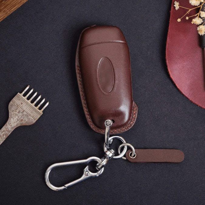 Premium Leather Key Fob for Ford - Carsilks 