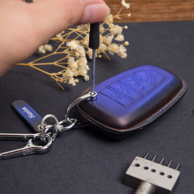 Premium Leather Key Fob for Ford - Carsilks 