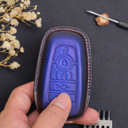 Premium Leather Key Fob for Ford - Carsilks 