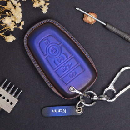 Premium Leather Key Fob for Ford - Carsilks 