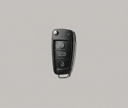 Premium Leather Key Fob for Audi
