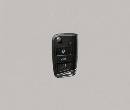 Premium Leather Key Fob for Audi