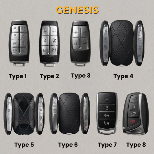 Premium Leather Key Fob for Genesis - Carsilks 