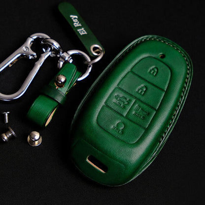 Premium Leather Key Fob for Hyundai - Carsilks 