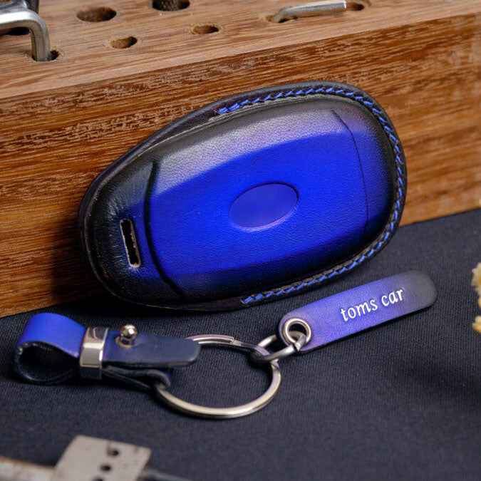 Premium Leather Key Fob for Hyundai - Carsilks 