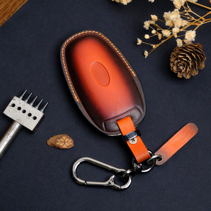 Premium Leather Key Fob for Hyundai - Carsilks 
