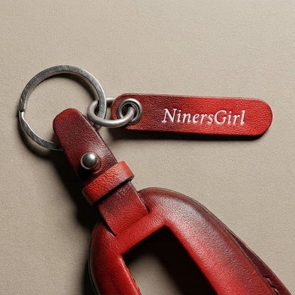 Premium Leather Key Fob for Infiniti