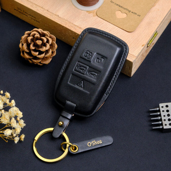 Premium Leather Key Fob for Jaguar - Carsilks 