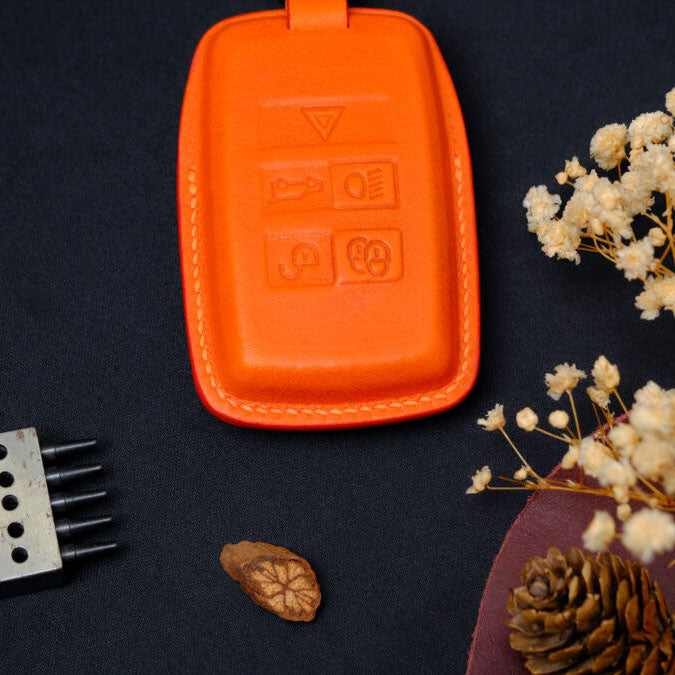 Premium Leather Key Fob for Jaguar - Carsilks 