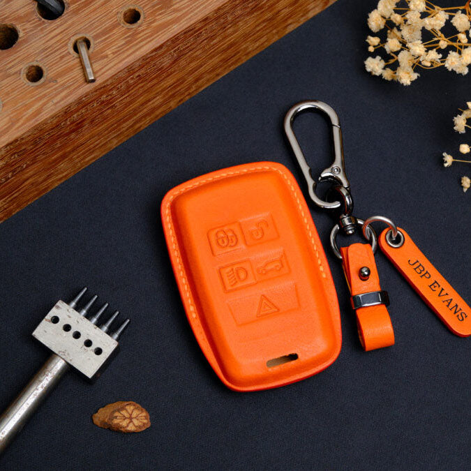 Premium Leather Key Fob for Jaguar - Carsilks 