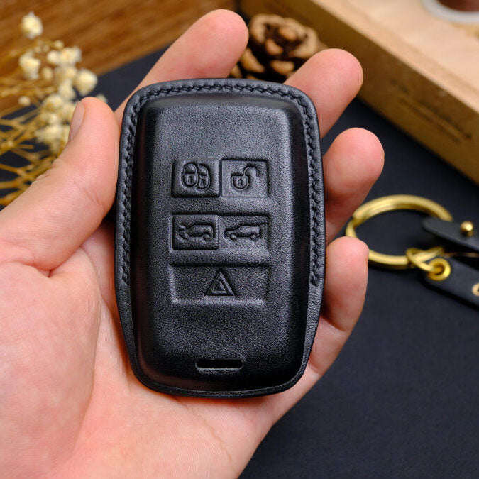 Premium Leather Key Fob for Jaguar - Carsilks 
