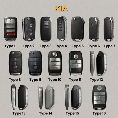 Premium Leather Key Fob for KIA - Carsilks 