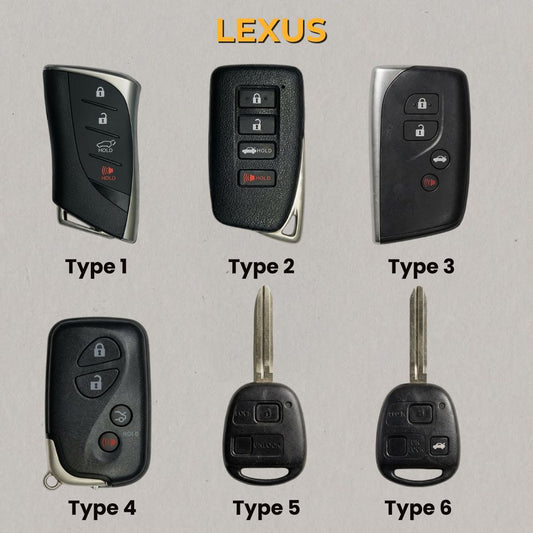 Premium Leather Key Fob for Lexus - Carsilks 