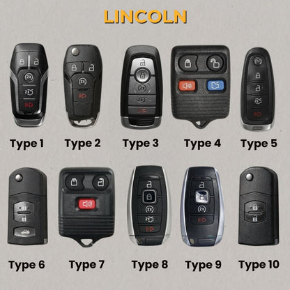 Premium Leather Key Fob for Lincoln - Carsilks 