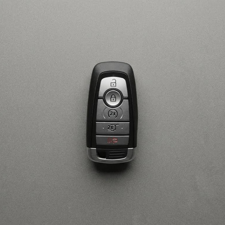 Premium Leather Key Fob for Lincoln