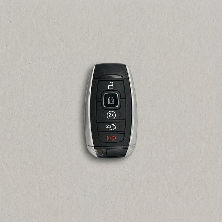 Premium Leather Key Fob for Lincoln