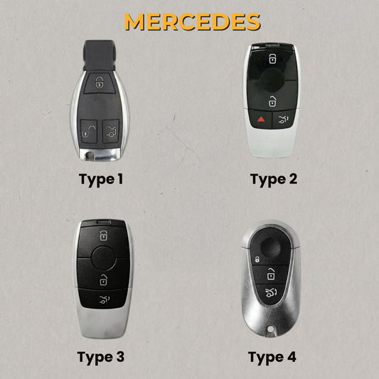 Premium Leather Key Fob for Mercedes - Carsilks 