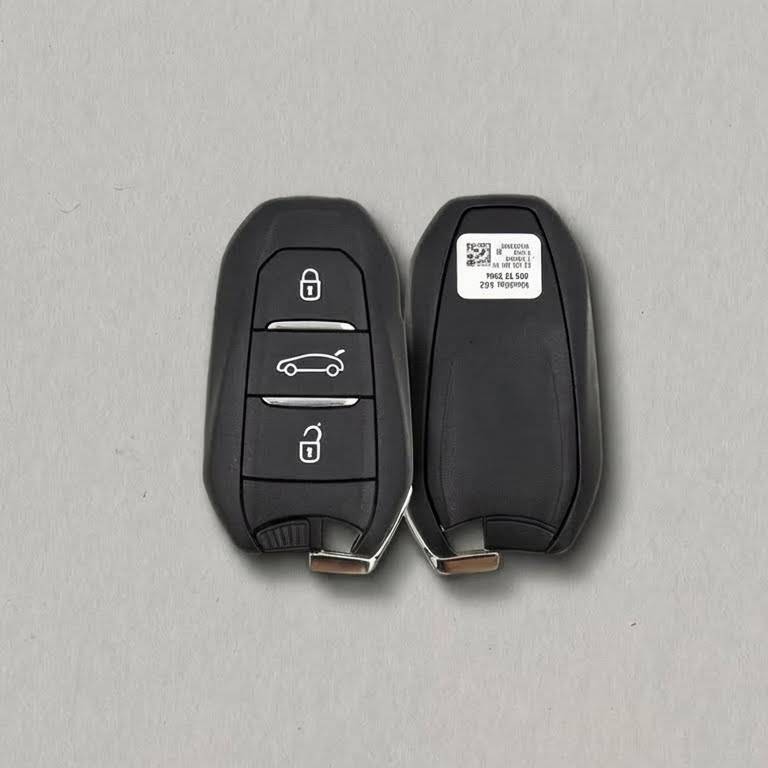 Premium Leather Key Fob for Peugeot - Carsilks 