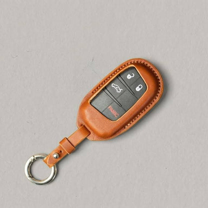 Premium Leather Key Fob for Jeep - Carsilks 