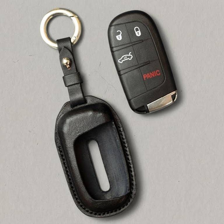Premium Leather Key Fob for Jeep - Carsilks 