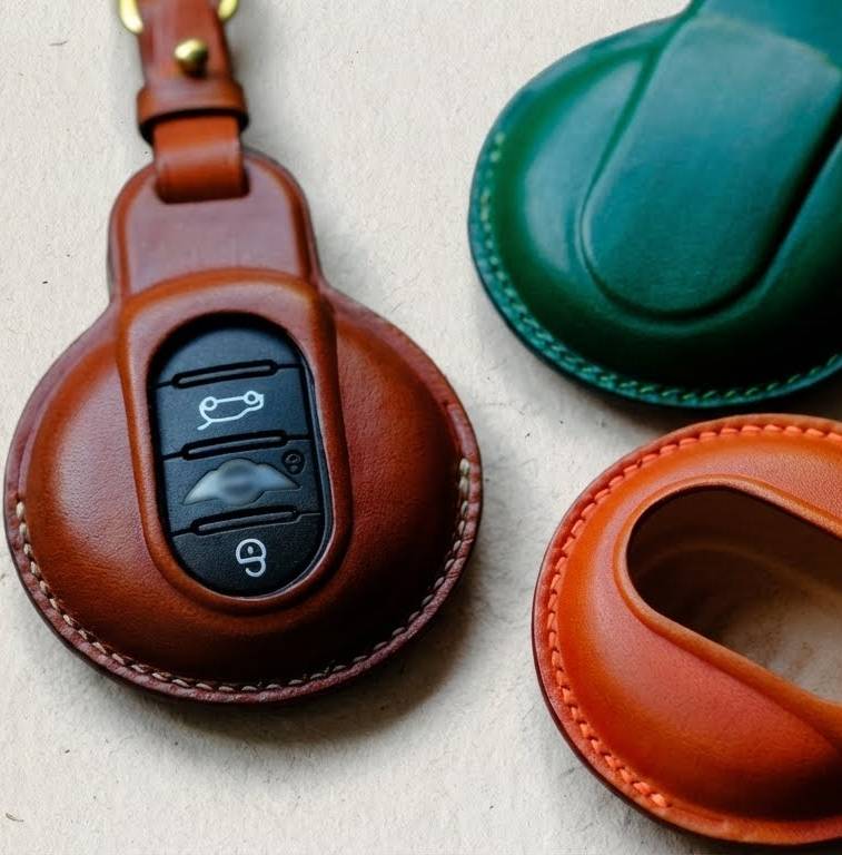 Premium Leather Key Fob for Mini Cooper - Carsilks 