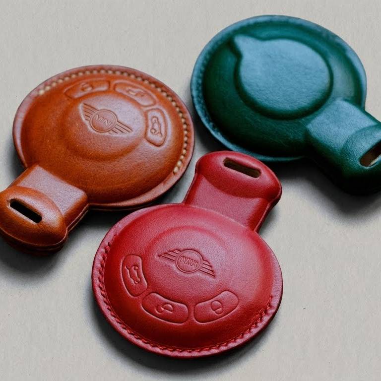 Premium Leather Key Fob for Mini Cooper - Carsilks 